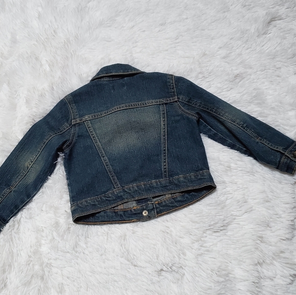 CHILDREN'S PLACE GIRL'S DENIM SNAP DOWN JACKET! - Picture 3 of 6